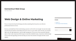 Desktop Screenshot of connecticutwebgroup.com
